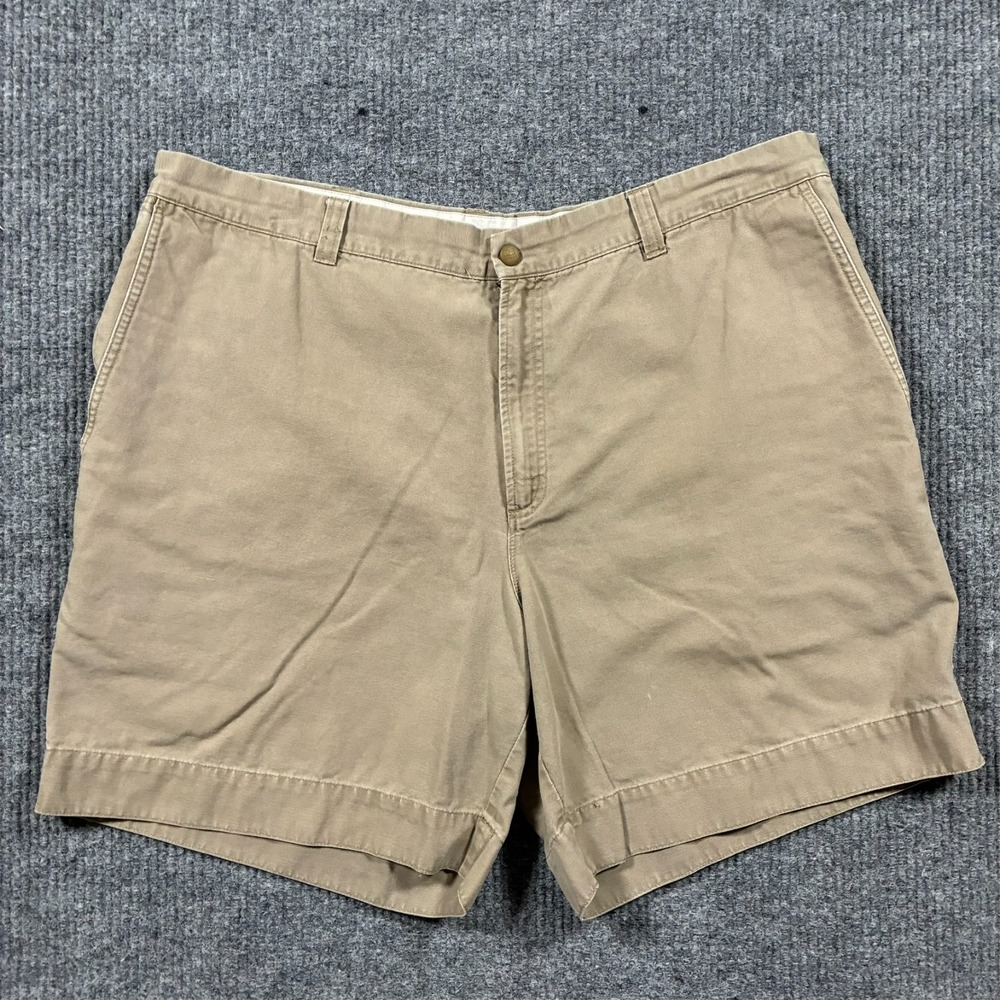 Columbia Mens Cargo Shorts Size 42 x 8L Khaki Cotton Utility Outdoor High Rise